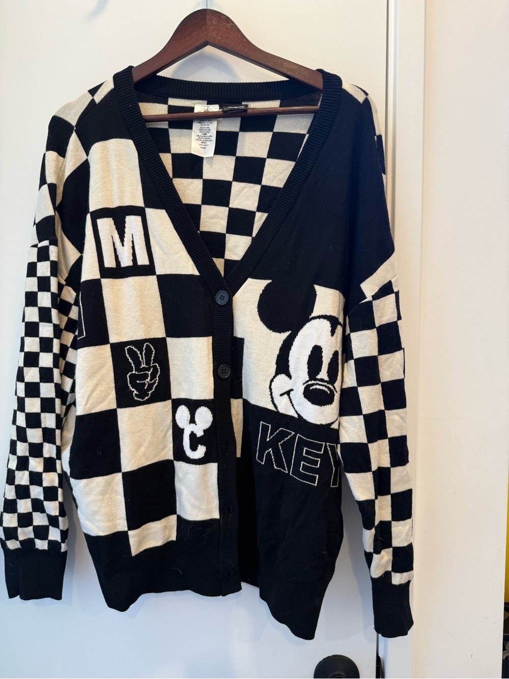 Her universe - Disney Checkerboard Mickey Cardigan